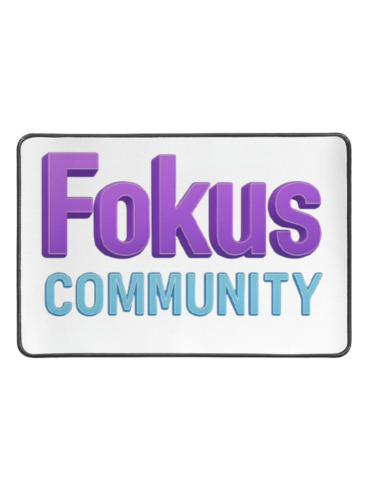 Fokus Community Mauspad product image (1)