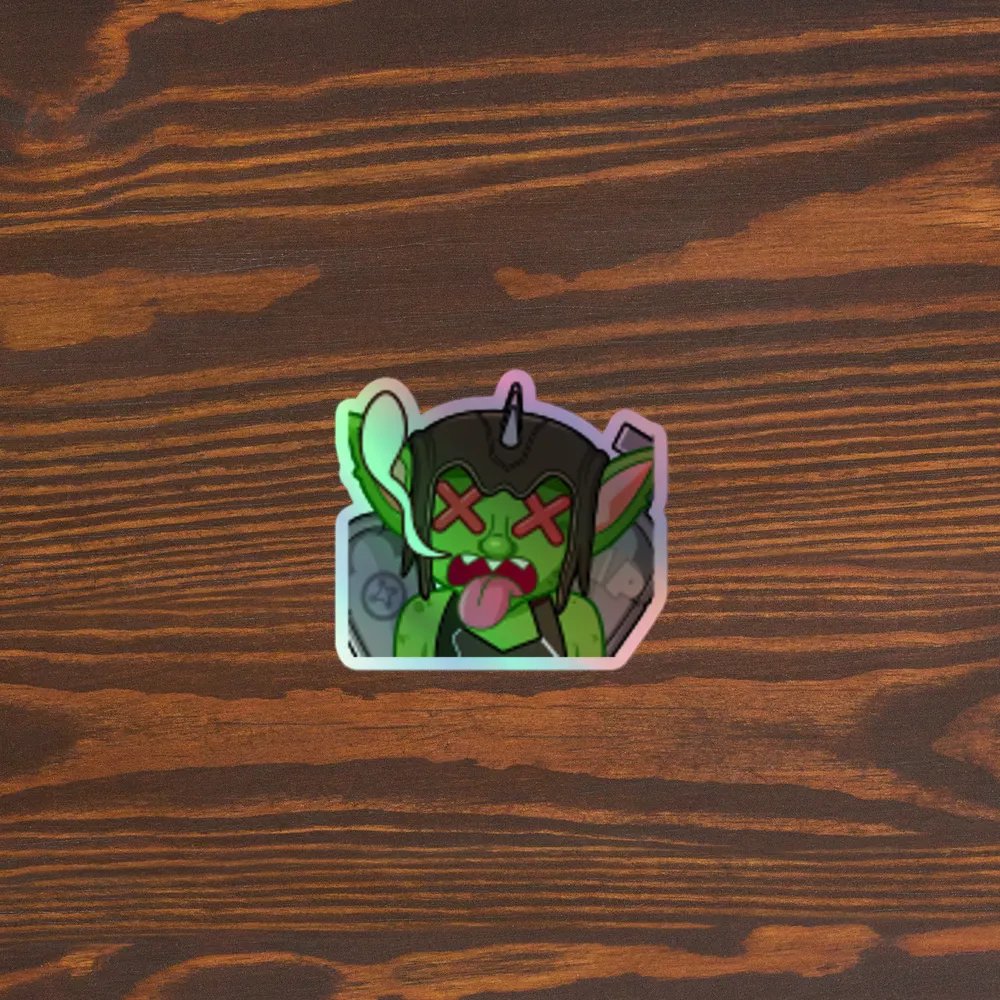 R.I.P. Holographic Sticker product image (5)