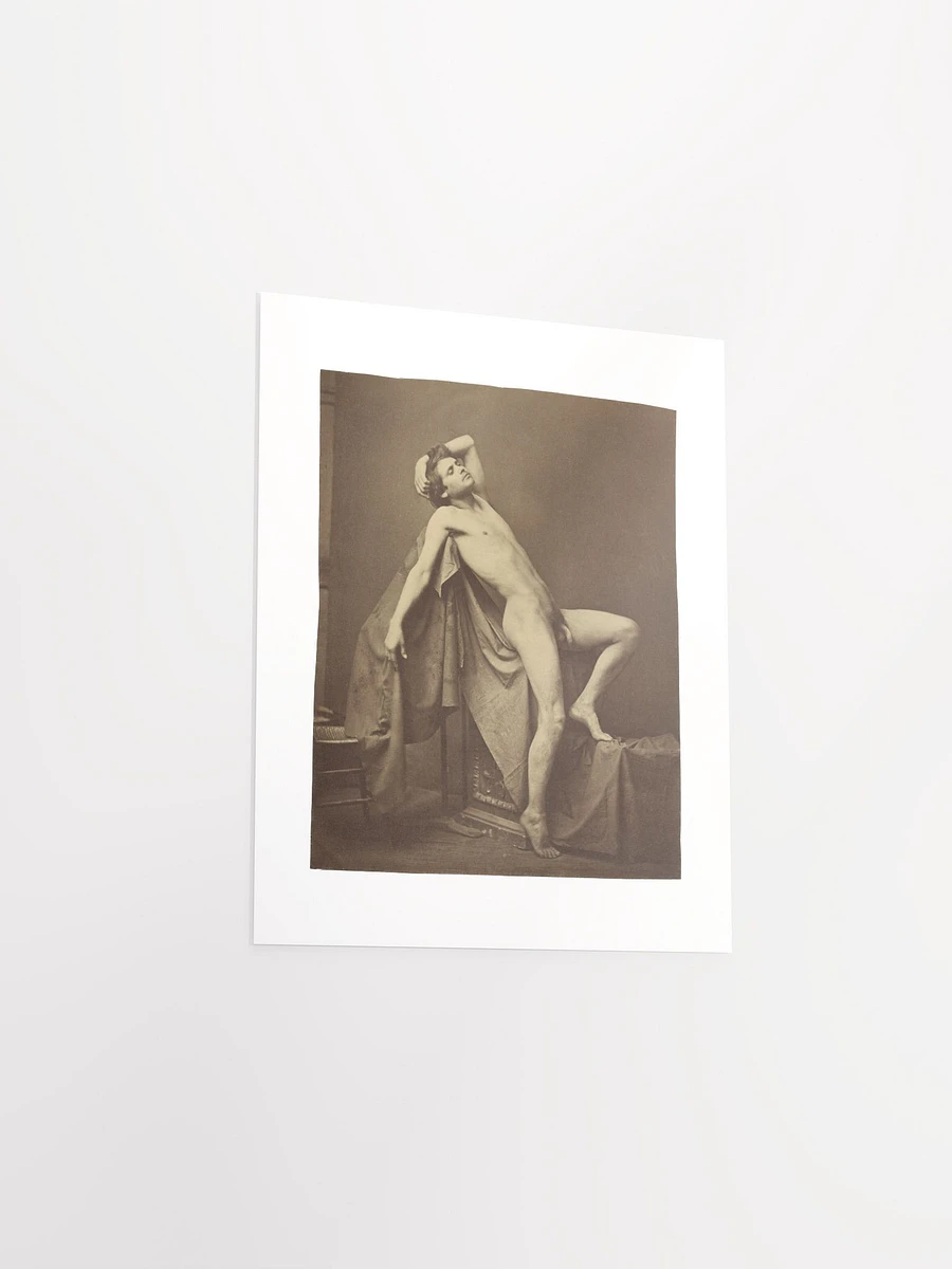 Male Figure In Repose By Gaudenzio Marconi (c. 1860) - Print product image (10)