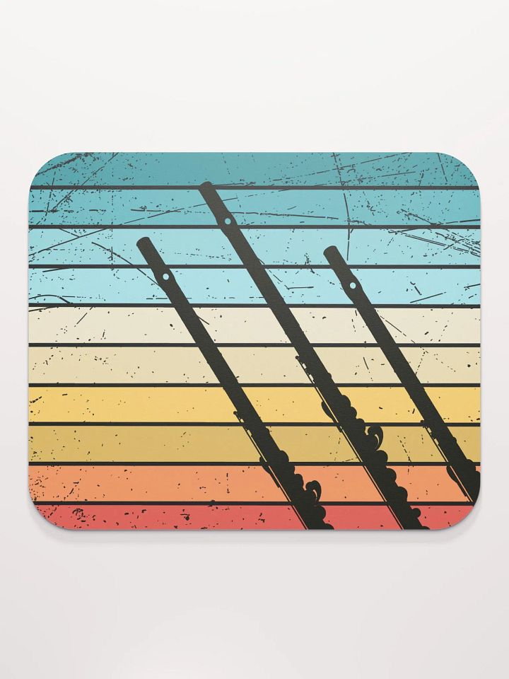 Retro Abstract Flute Mouse Pad - Alto product image (1)