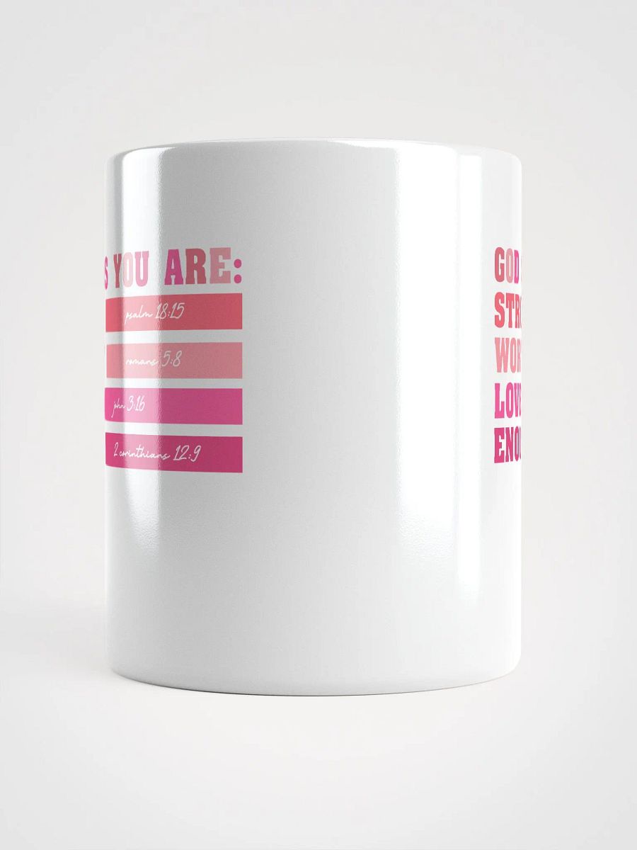 Strong Worthy Loved Enough Mug product image (11)