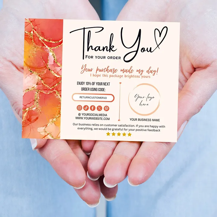 Alani - Thank You Card Template product image (2)