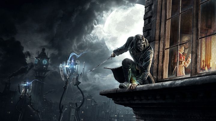 Corvo's Shadowy Infiltration 4K Wallpaper product image (2)