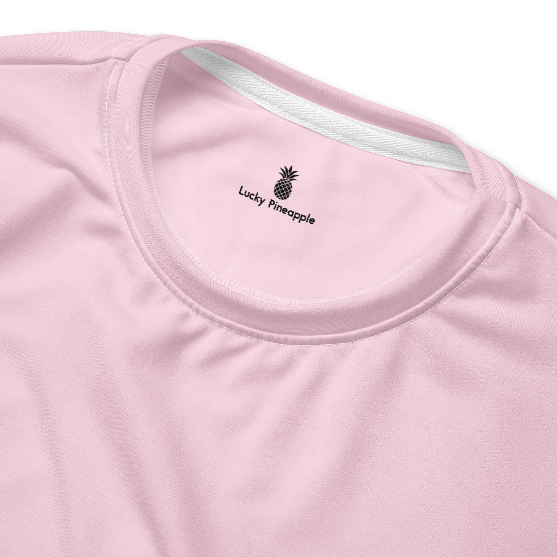 Baby Pink Solid Color Eco Friendly Unisex Sweatshirt product image (4)