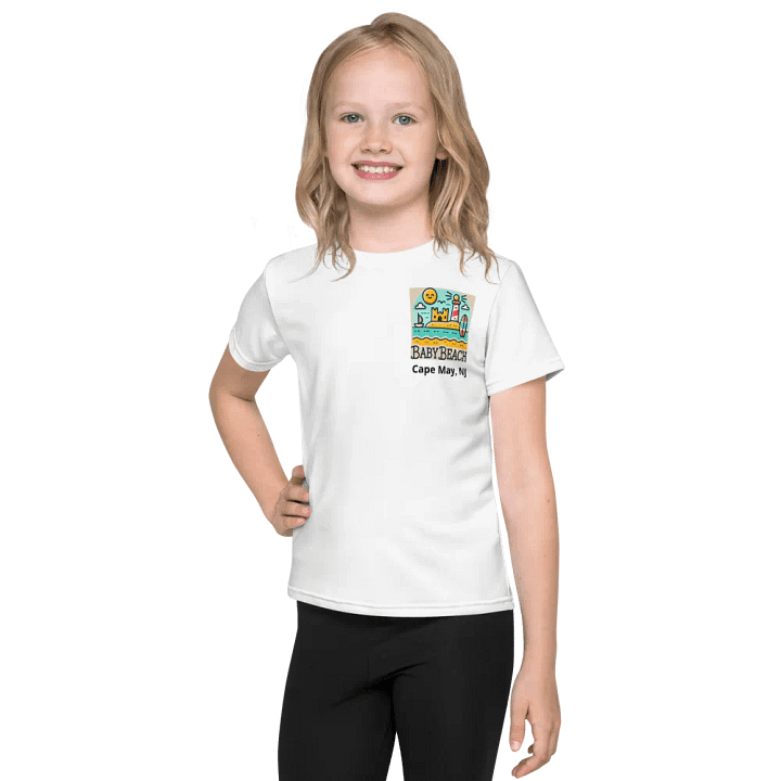 Sunshine Shores All-Over Print Kid's Tee - Cape May, NJ product image (1)