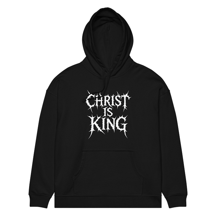 Christ Is King (Black Metal Font) product image (2)