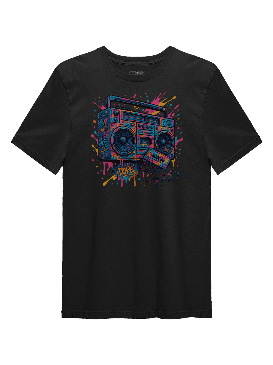Boombox Blast – Retro Graffiti Sound Waves product image (2)
