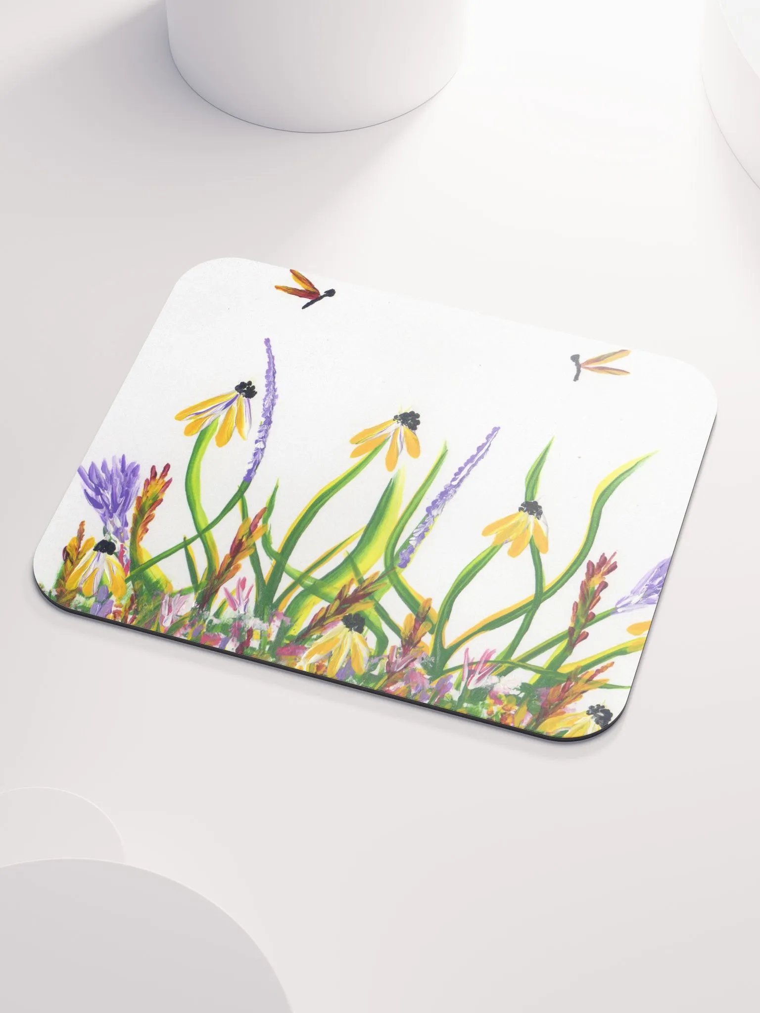Vibrant Wildflower Mouse Pad product image (2)