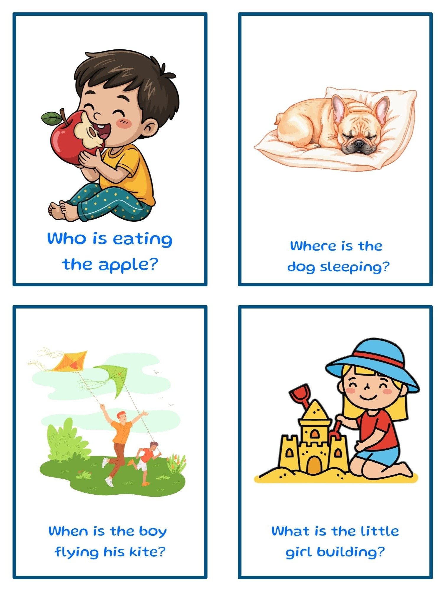WH Questions Flashcards for Kids product image (5)