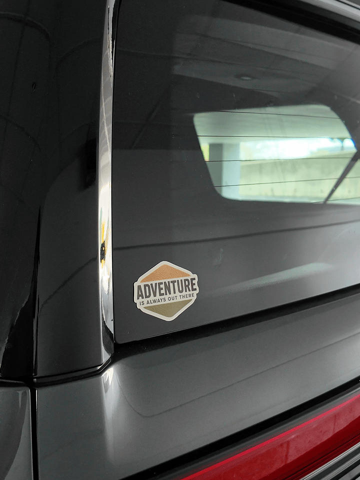 Adventure Is Always Out There Sticker product image (1)