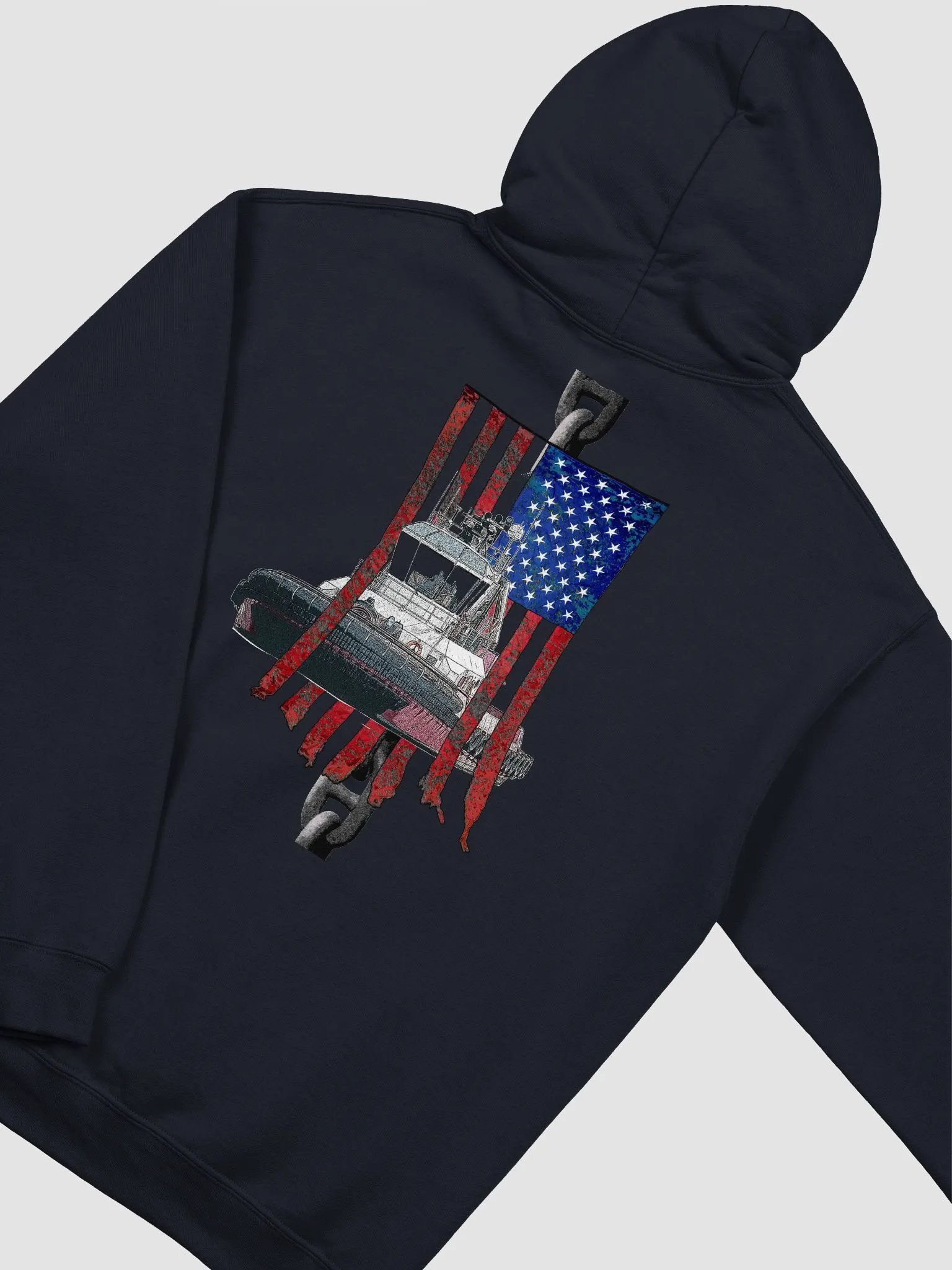 chain Athena Tug & CE Flage tug Hoodie product image (4)