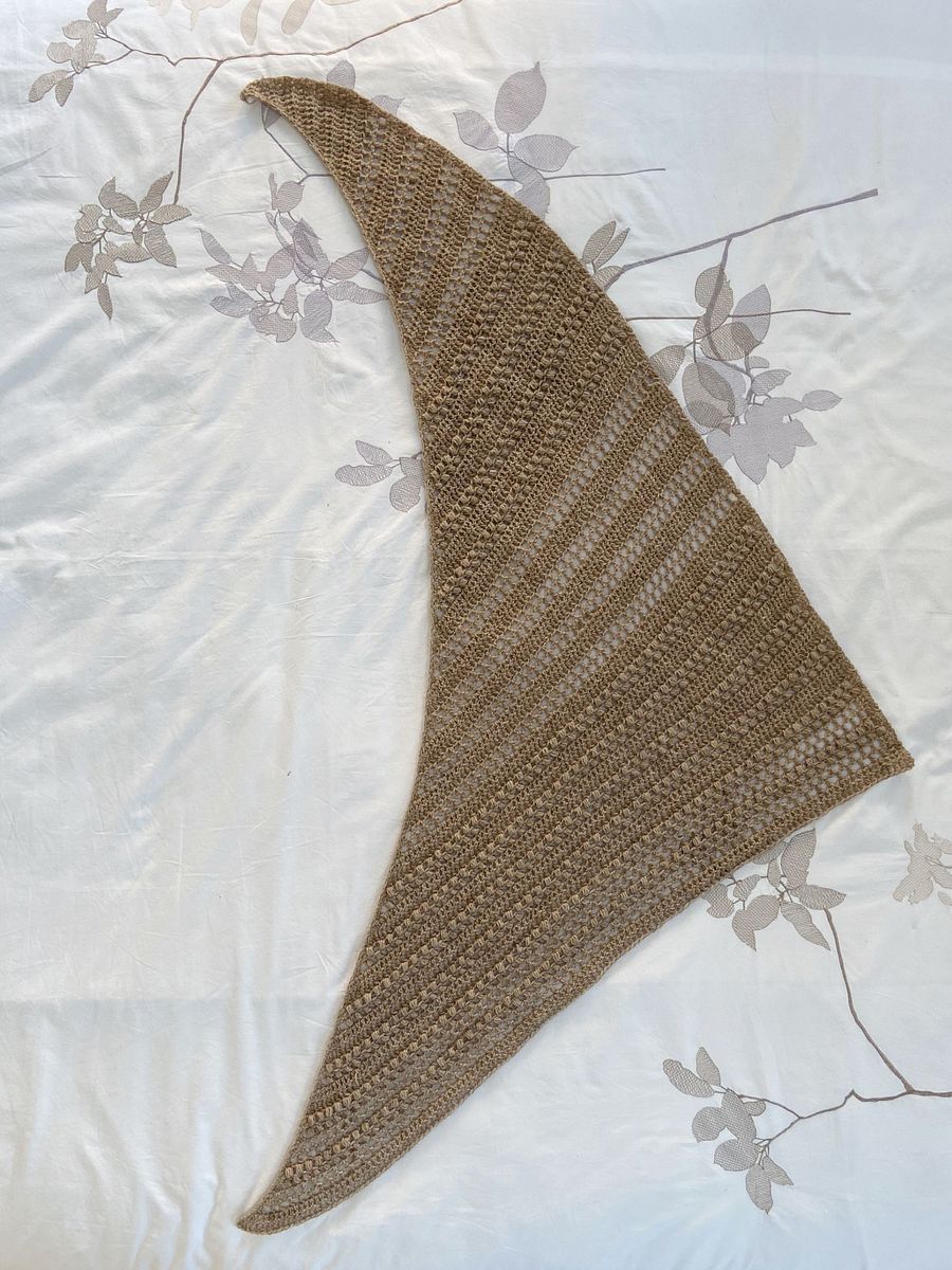 Richmond Crescent Shawl Crochet Pattern PDF product image (5)