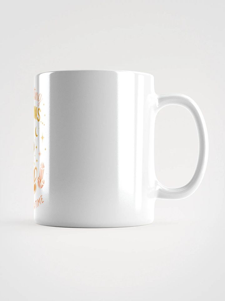 "Manifesting Millions" White Glossy Mug | Abundance in Every Sip product image (1)