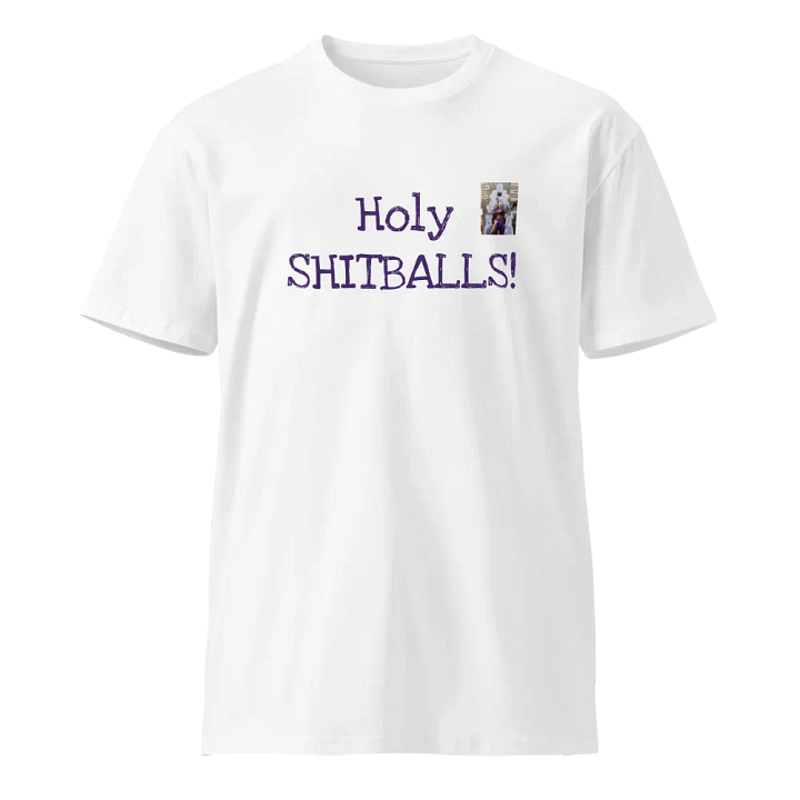 Holy Shitballs (Wht) product image (1)