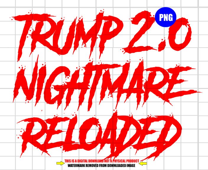Trump 2.0 Nightmare Reloaded Digital Art Print Download product image (1)