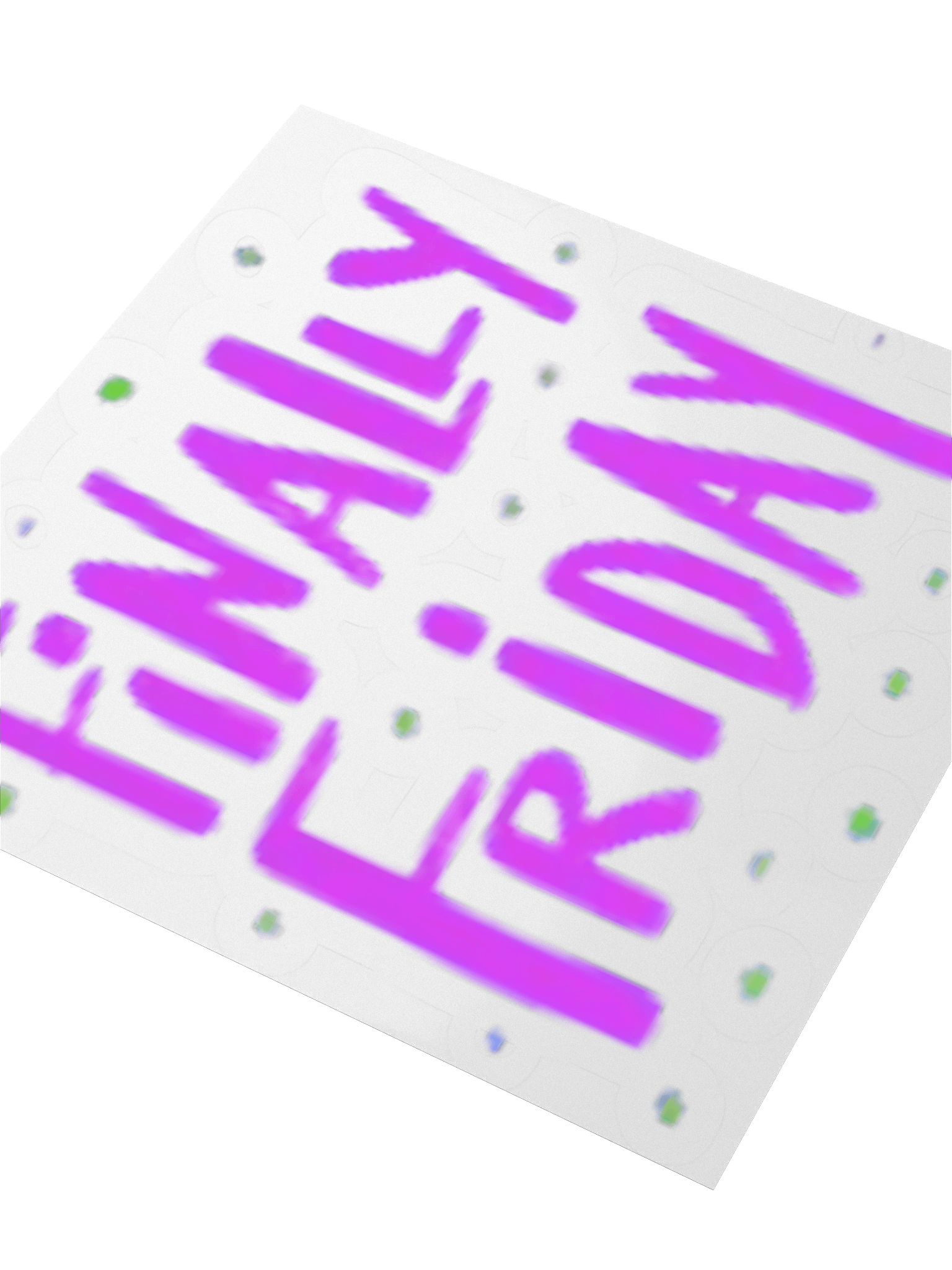 Finally Friday Kiss Cut Stickers product image (3)