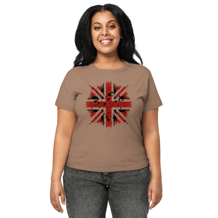 Womens Punk Union Jack Short Tee product image (4)