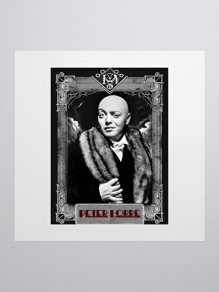 Peter Lorre Sticker product image (1)