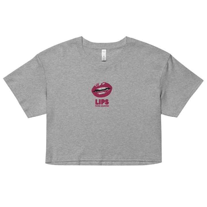 LIPS Graphic Crop Top product image (81)