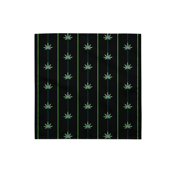 Green Hemp Bandana product image (1)