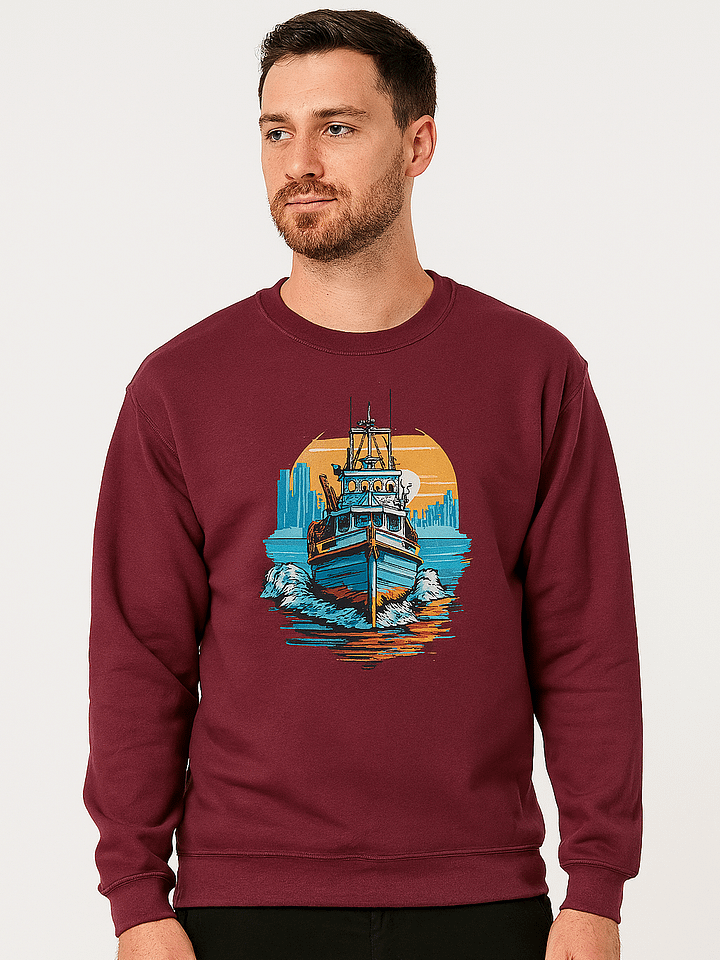 Sunset Cruise Classic Crewneck Sweatshirt product image (1)