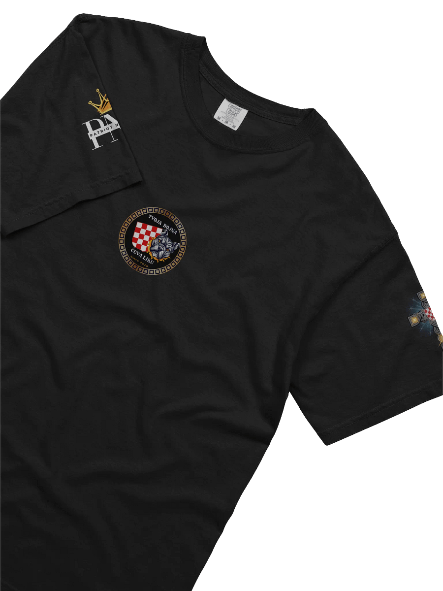 Cro Bulldog Emblem Tvoja Bojna čuva liku T-Shirt product image (3)