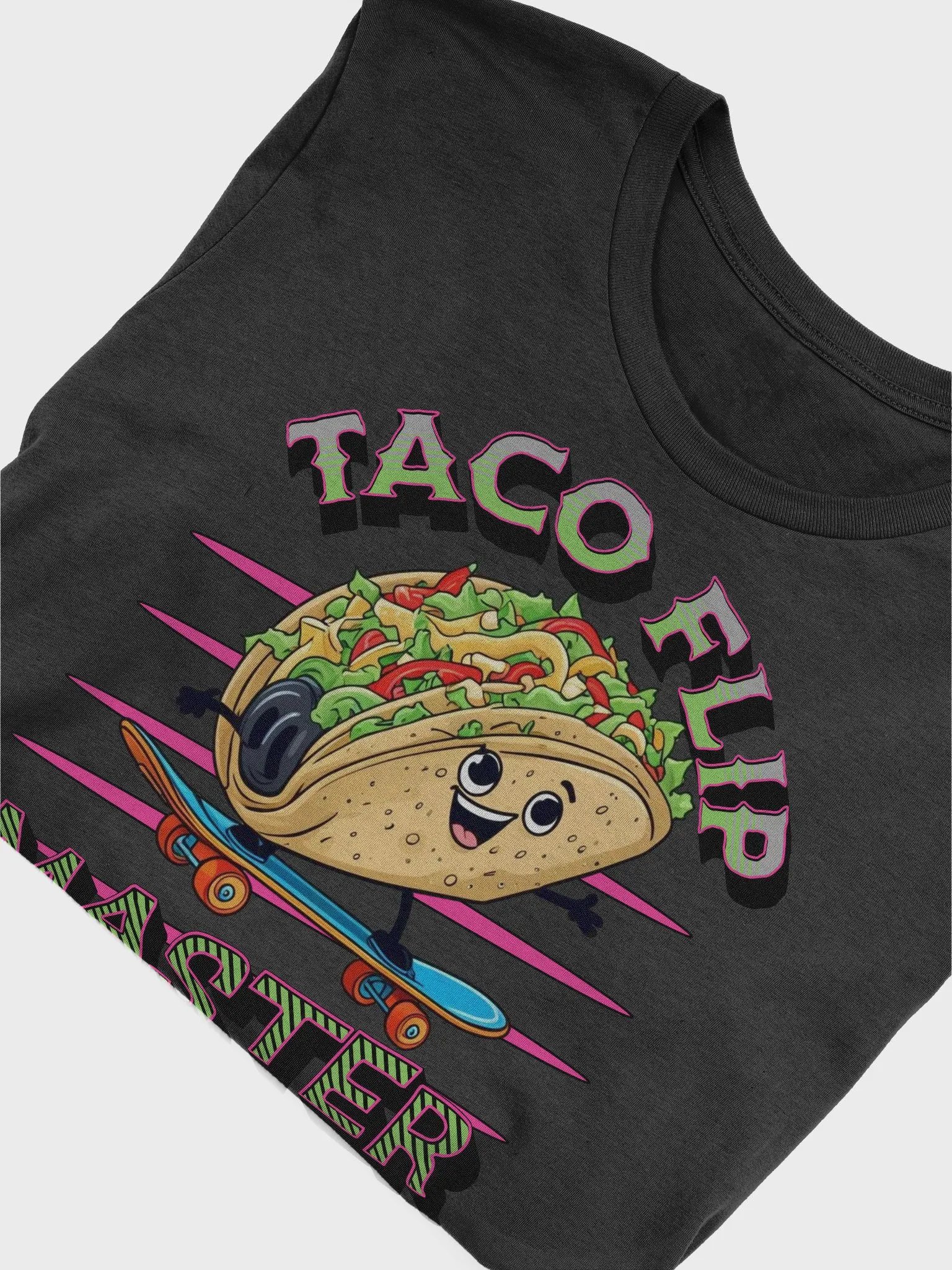 Taco Flip Master Skateboard T-Shirt product image (3)