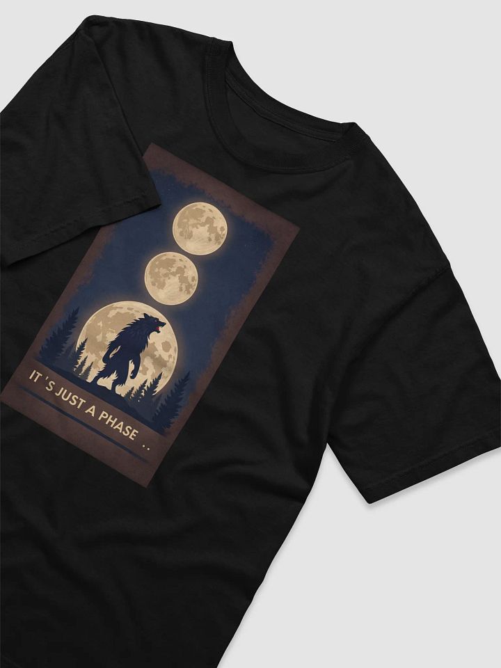 It's Just a Phase Werewolf Moon T-Shirt product image (2)