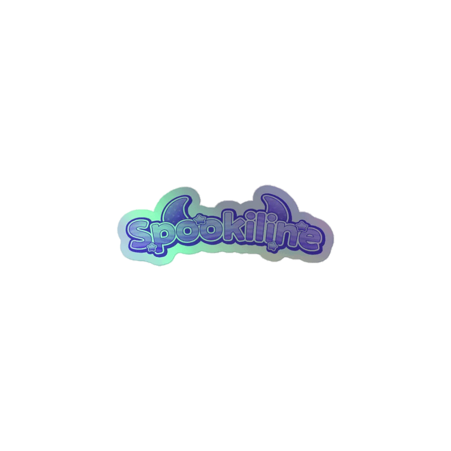 Holo Spooky Sticker product image (1)