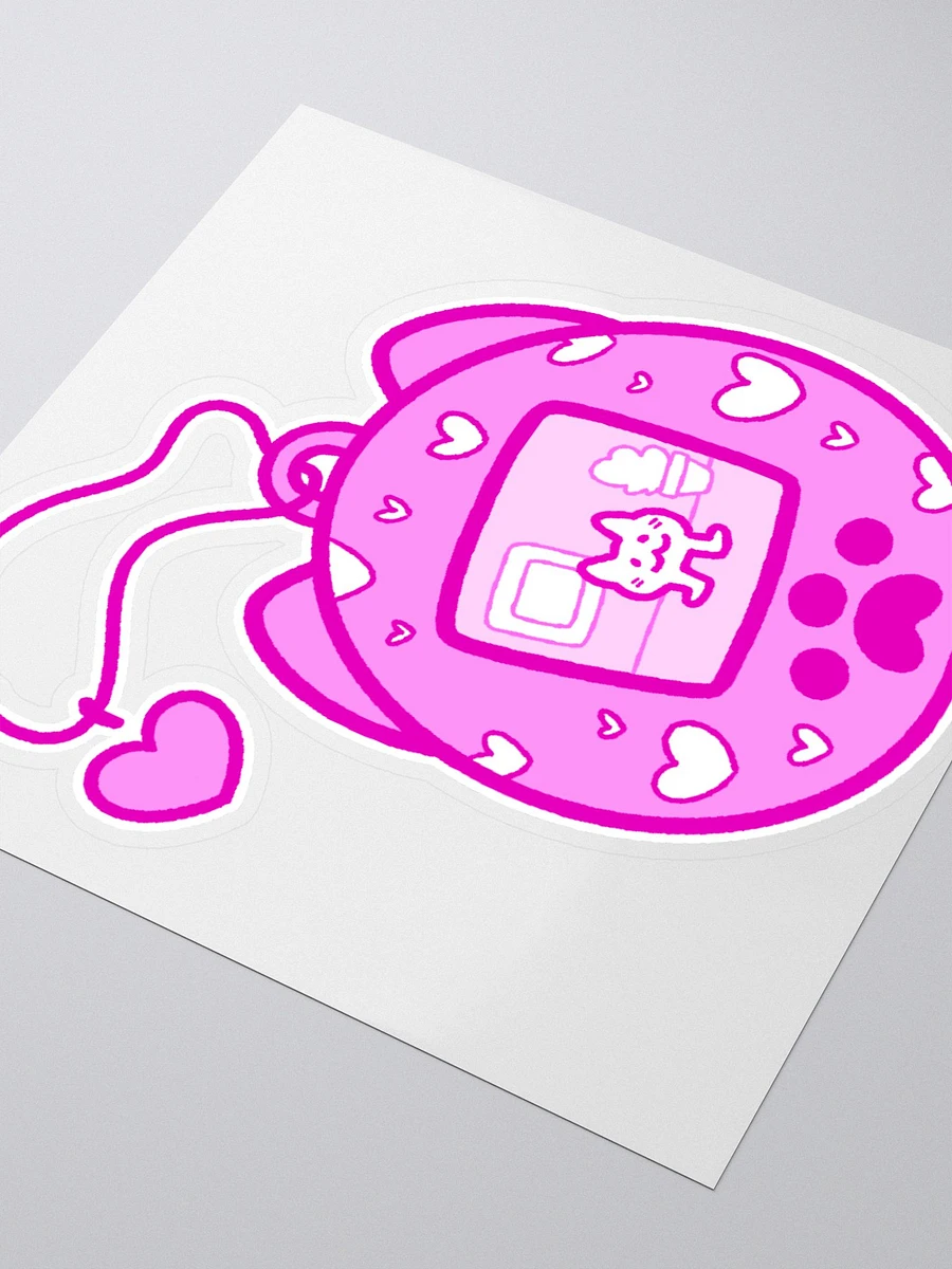 Lovely Digital Meow Sticker 2 - Pink product image (8)