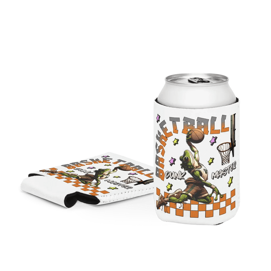 Basketball Dunk Master Frog Can Cooler product image (3)