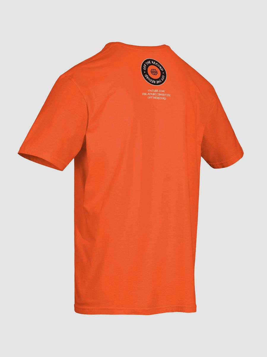 BBB Off the Record Orange T-Shirt product image (8)