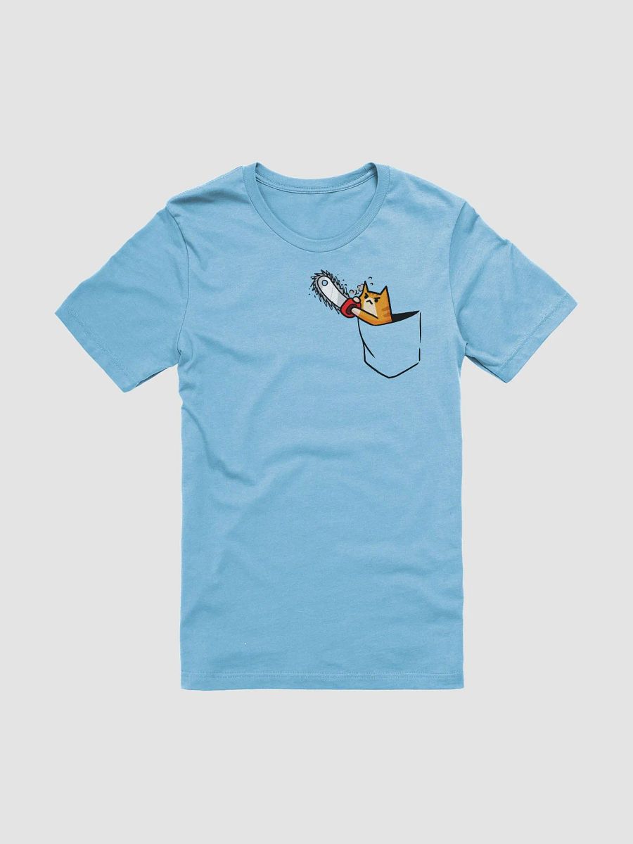 Kitty + Pocket + Chainsaw T-Shirt product image (2)