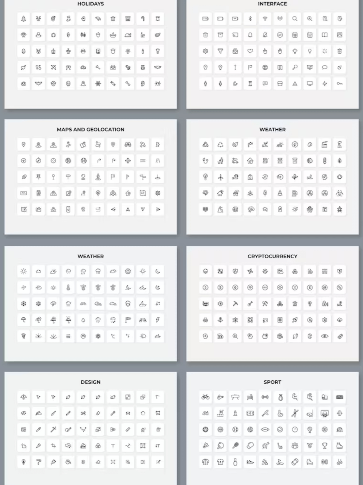 Vector Icons Bundle <br /> Ready to Use Icons product image (3)