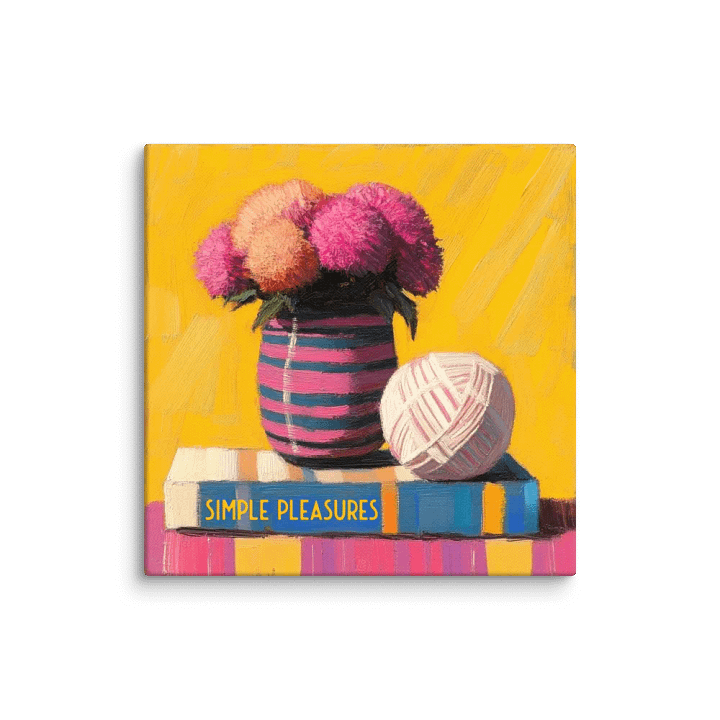 Simple Pleasures - Canvas Print product image (1)