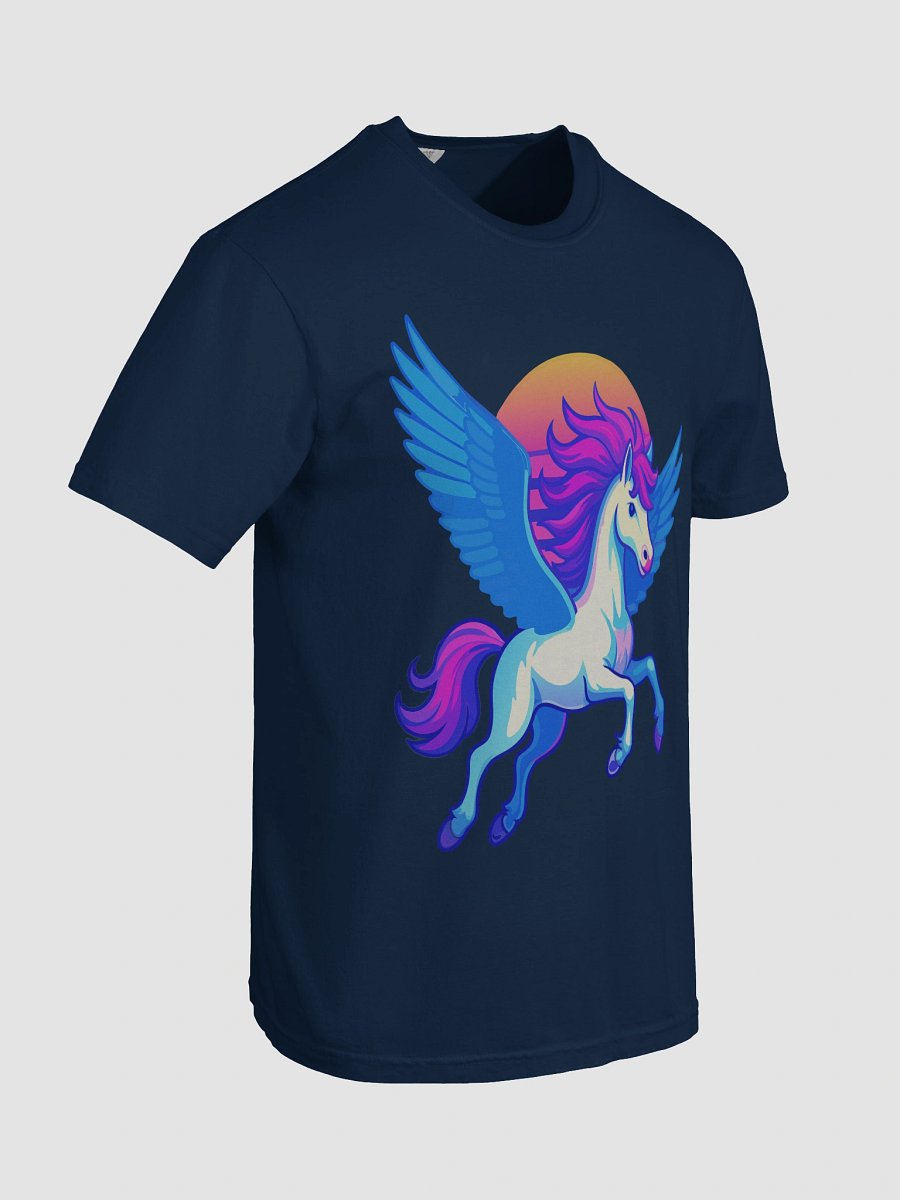 Chill Mythical Pegasus Sunset T-Shirt product image (100)
