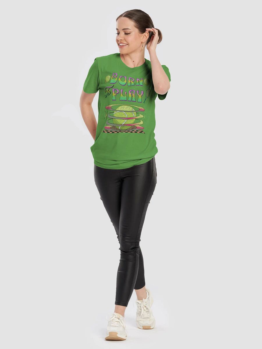 Born To Play Tennis Passion Gradient Tee product image (30)