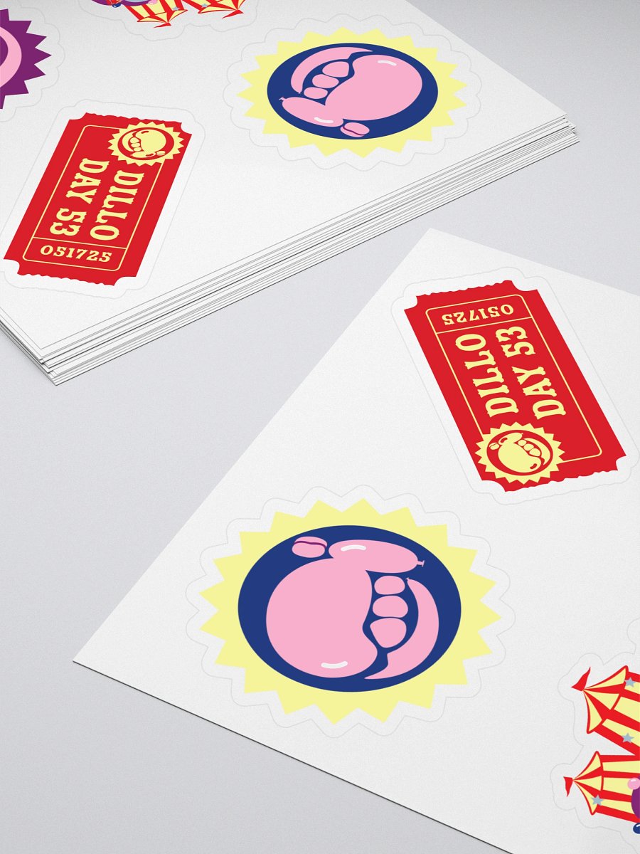 Stickers - Carnival Dillo Set 1 product image (4)