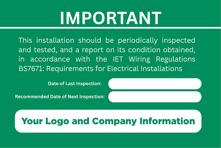 EICR Labels product image (1)