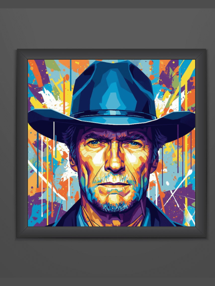 Clint Eastwood Print product image (1)