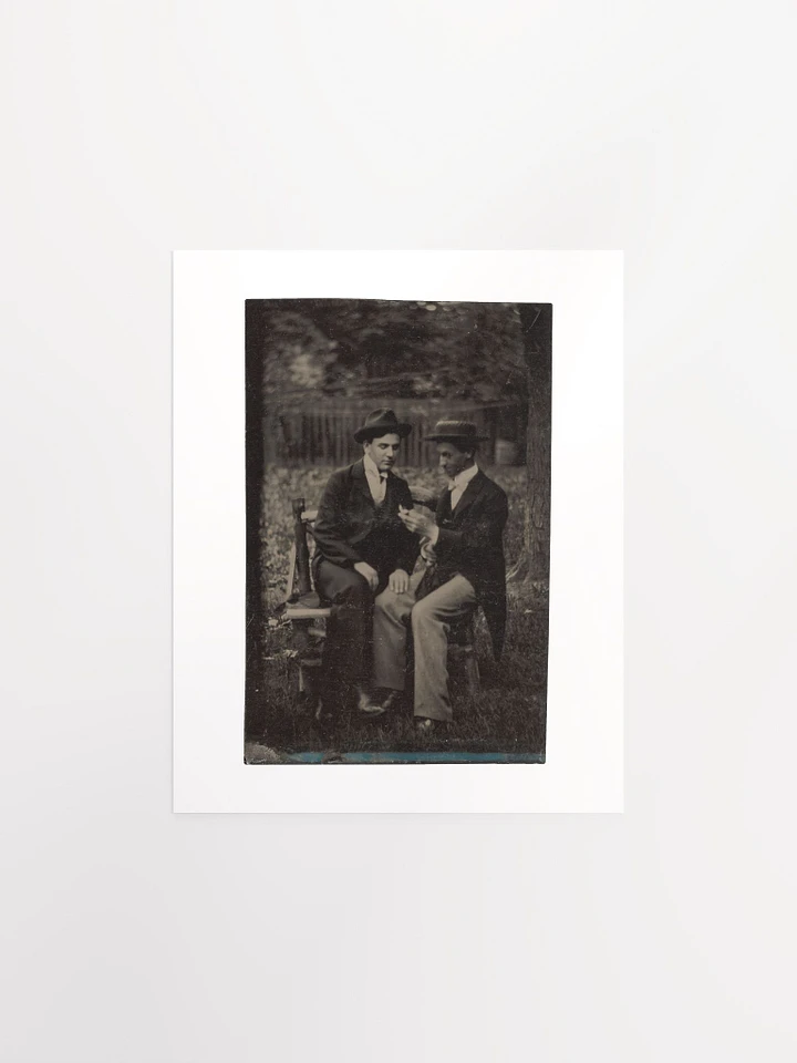 Love Birds On A Bench - Print product image (1)
