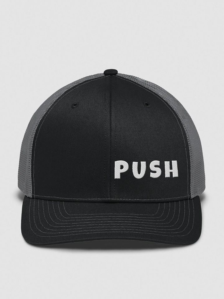 Push Hat Black and Gray Right product image (1)
