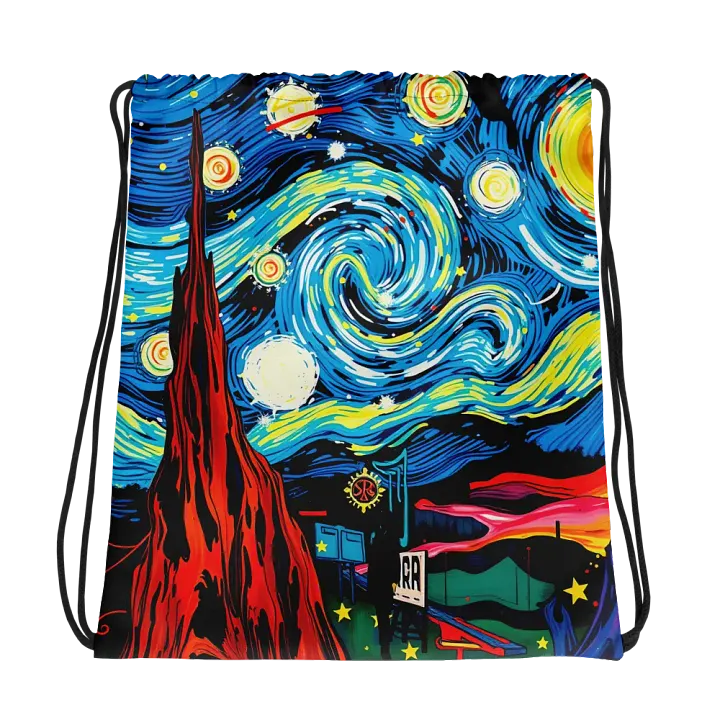 Urban Starry Night Drawstring Bag product image (1)