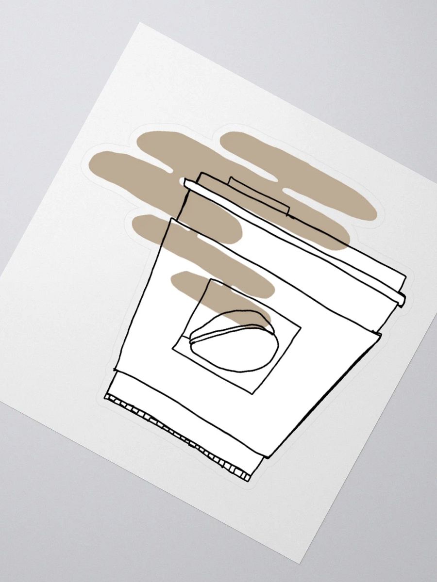 Coffee Drink Sticker Japandi product image (2)