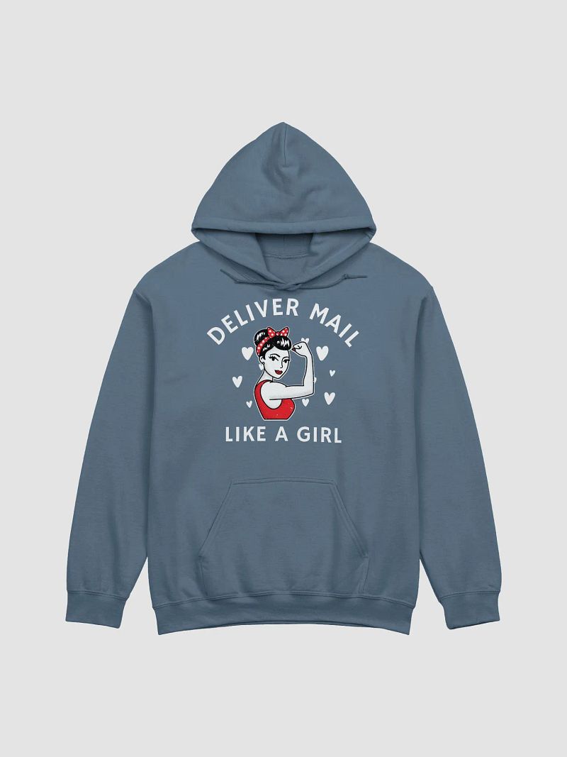 Deliver mail like a girl UNISEX hoodie