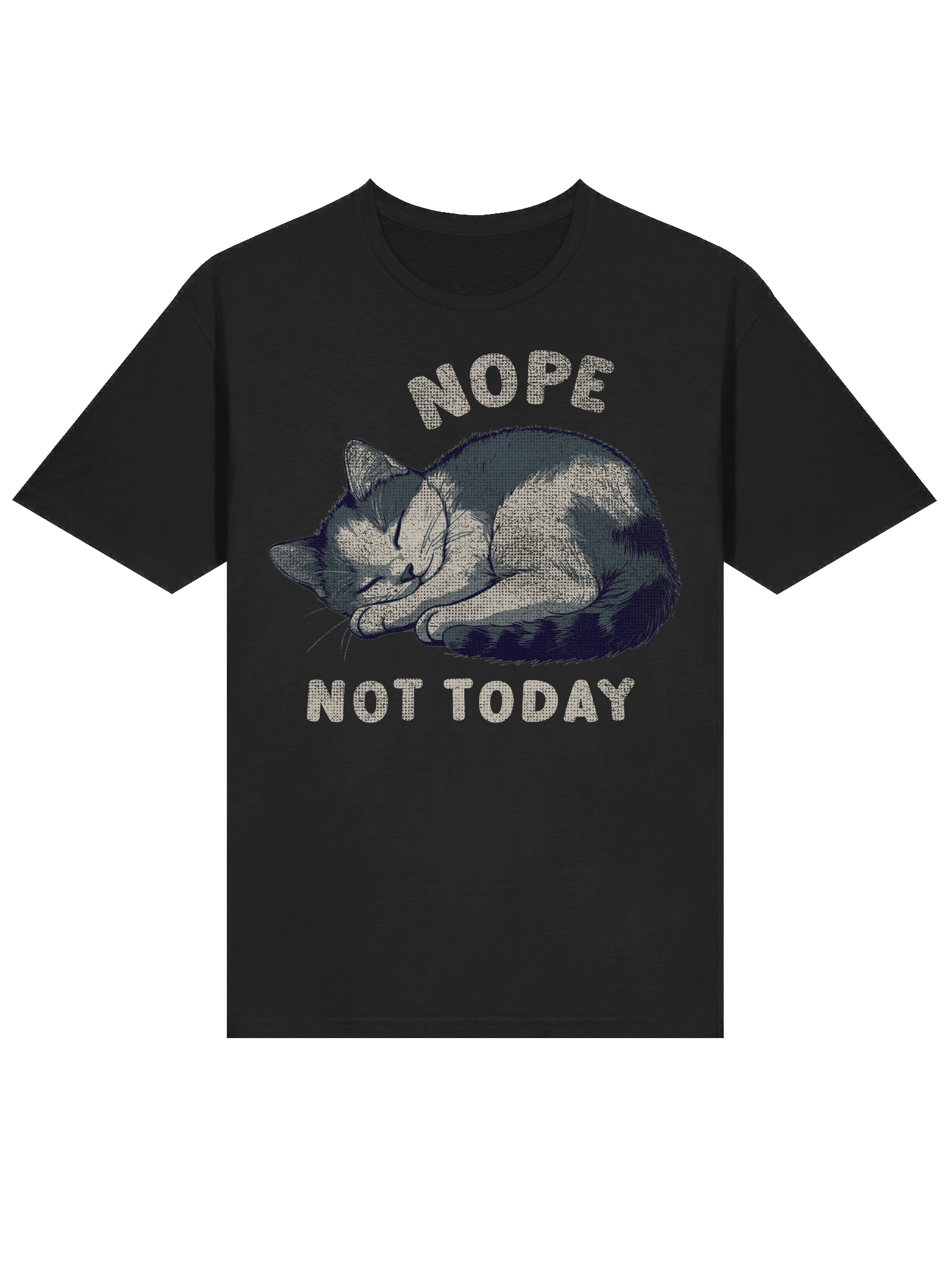 Nope Not Today Cat Nap T-Shirt product image (16)