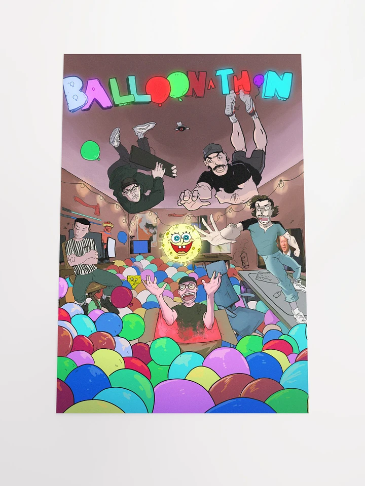 Too Many Balloons Poster product image (1)