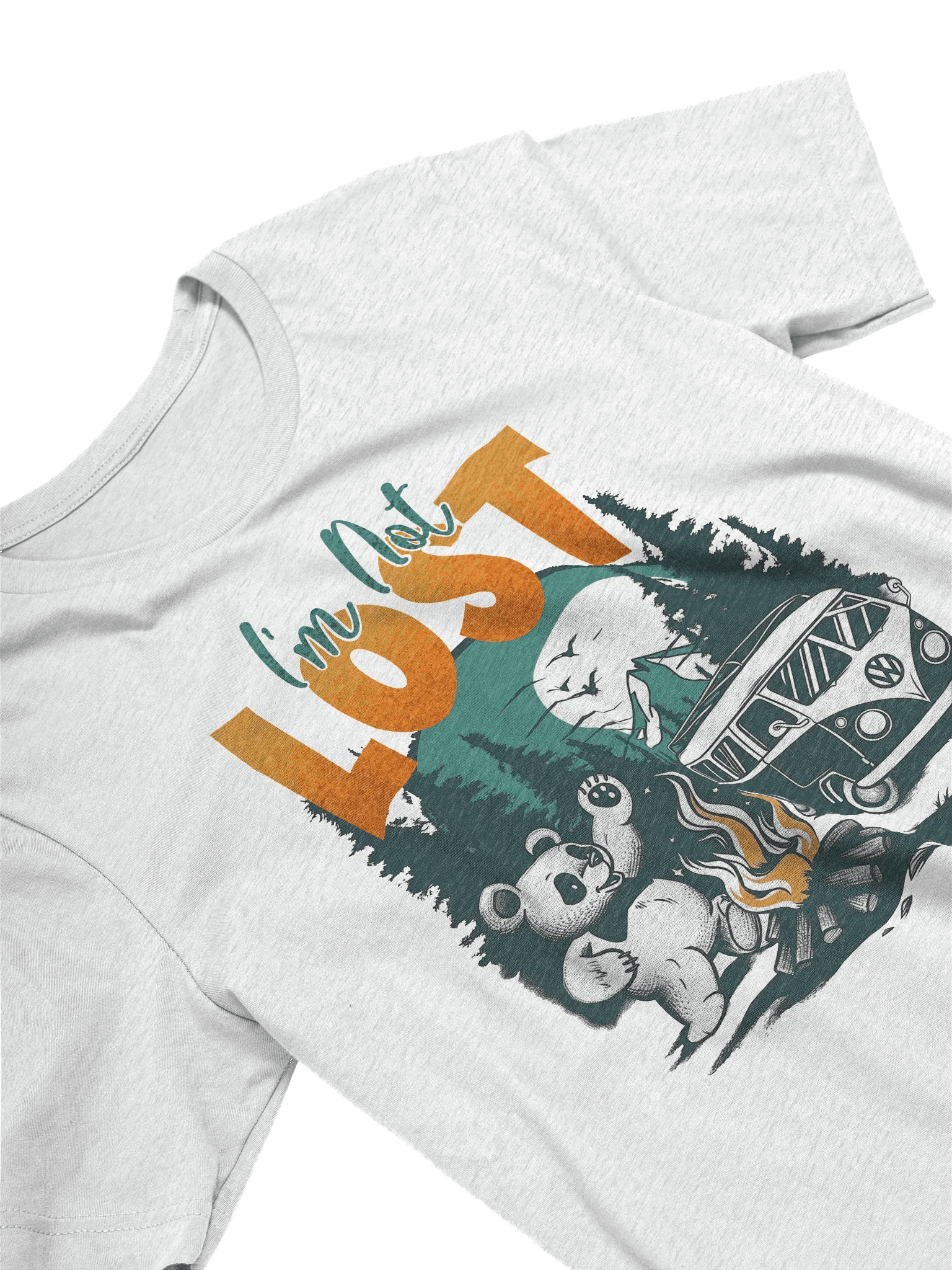 I'm Not Lost - Funny Campfire T-shirt product image (3)