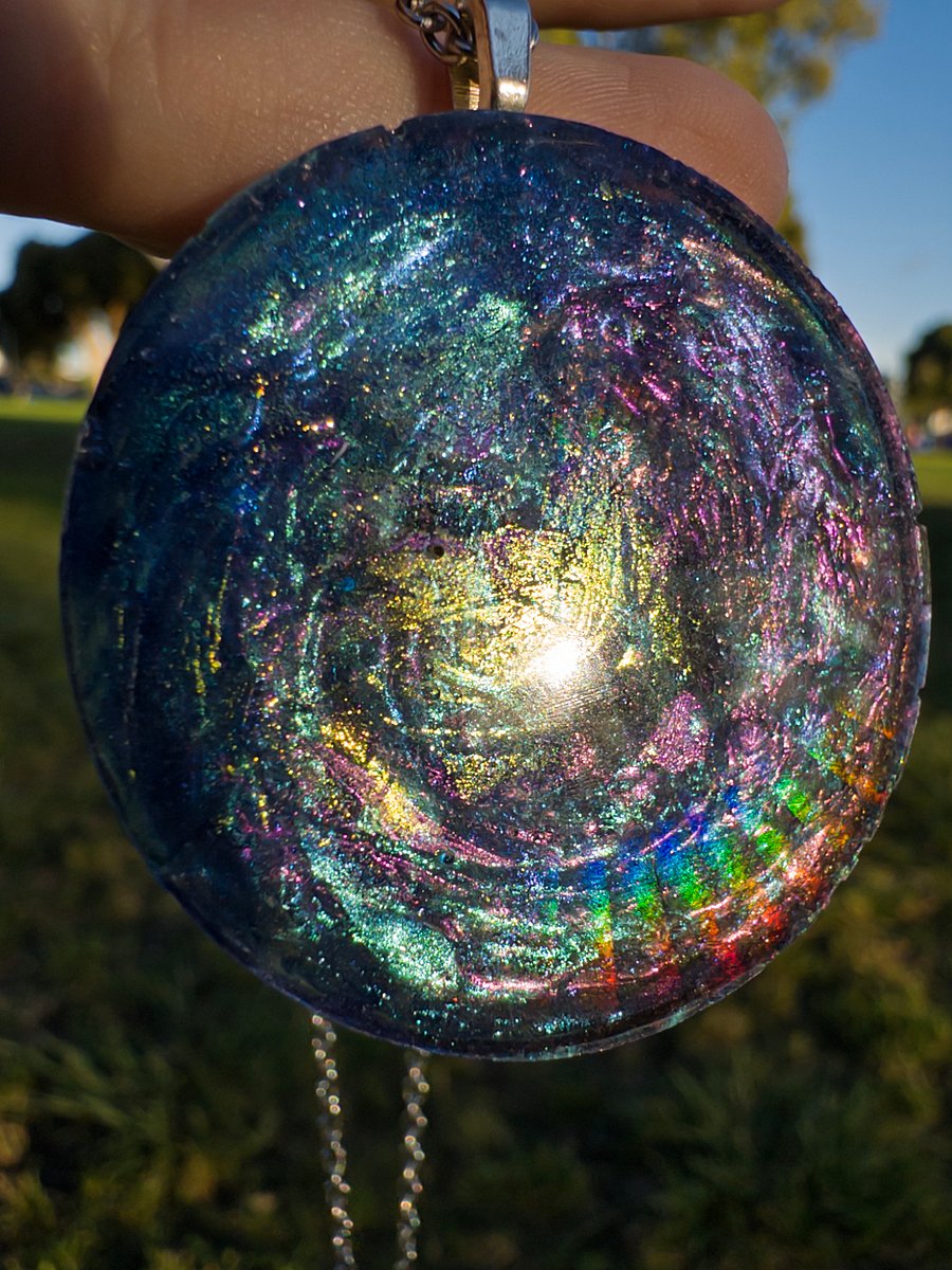 Philosopher’s Stone Holographic Necklace product image (7)