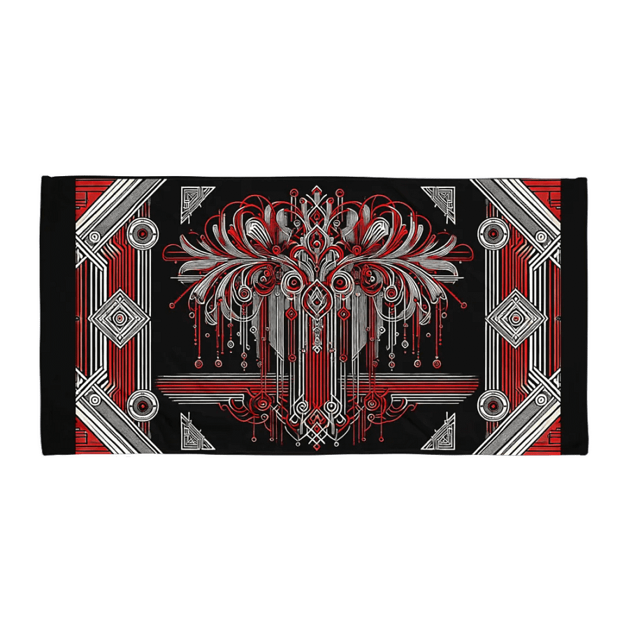 A Study of Red Bath/Beach Towel product image (1)